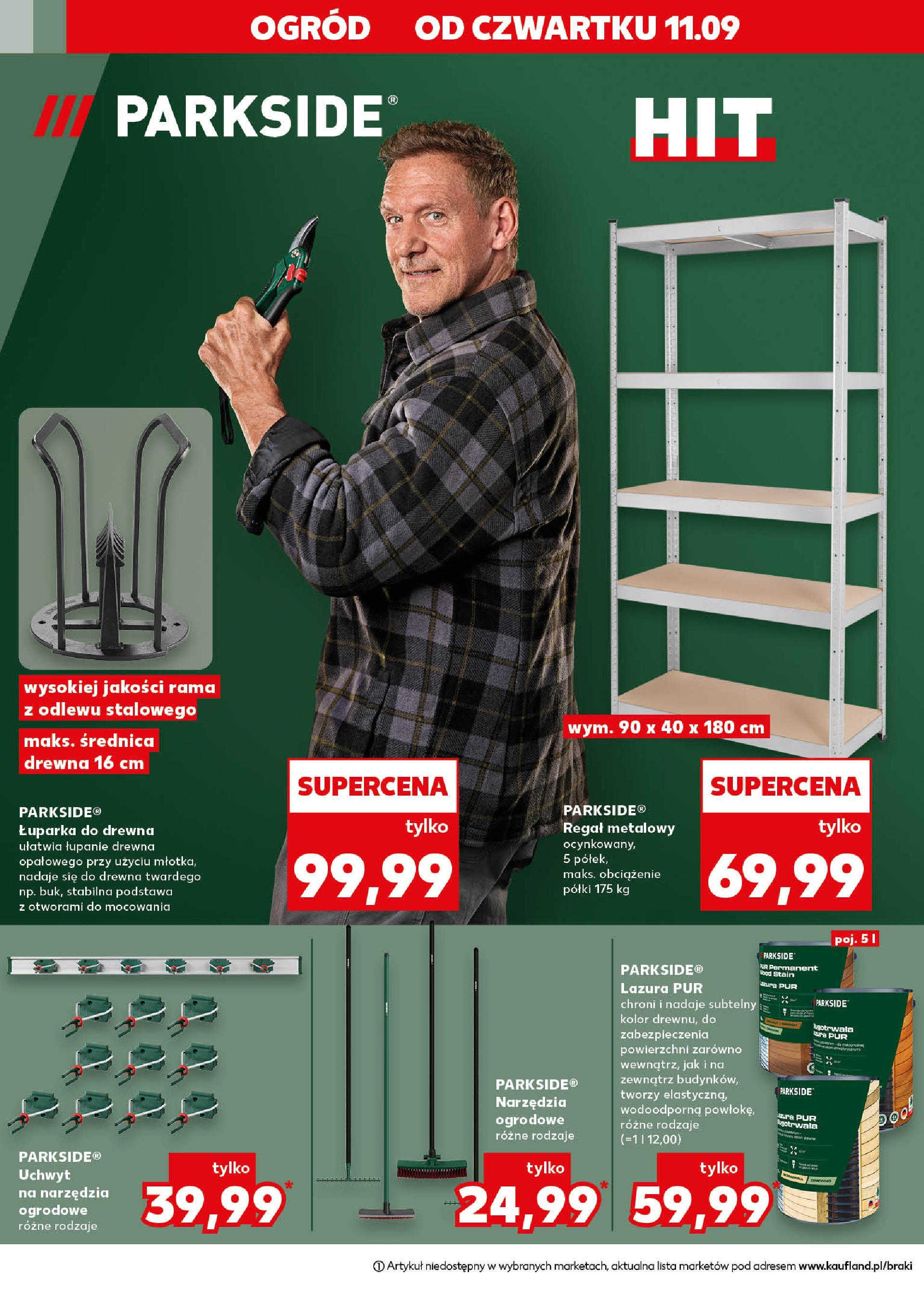 Kaufland gazetka - Mega okazje od 11.09.2025 - od jutra PDF | Strona: 10 | Produkty: Regał metalowy, Regał