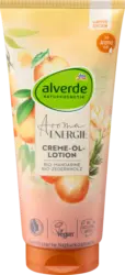 alverde NATURKOSMETIK Creme-Öl-Lotion Aroma Energie