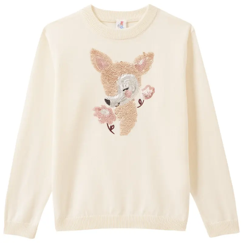 Mädchen Strickpullover