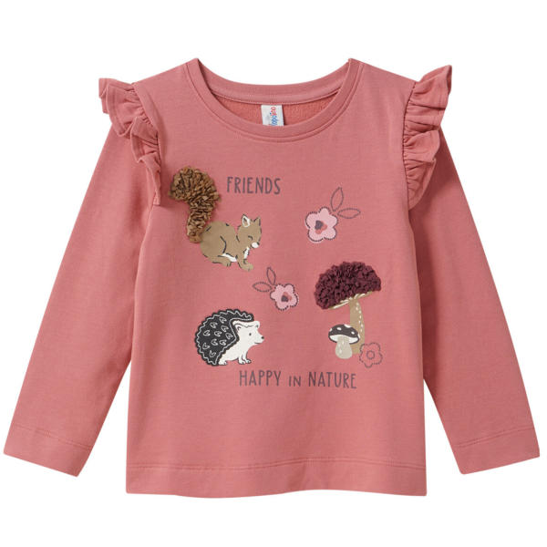 Mädchen Langarmshirt