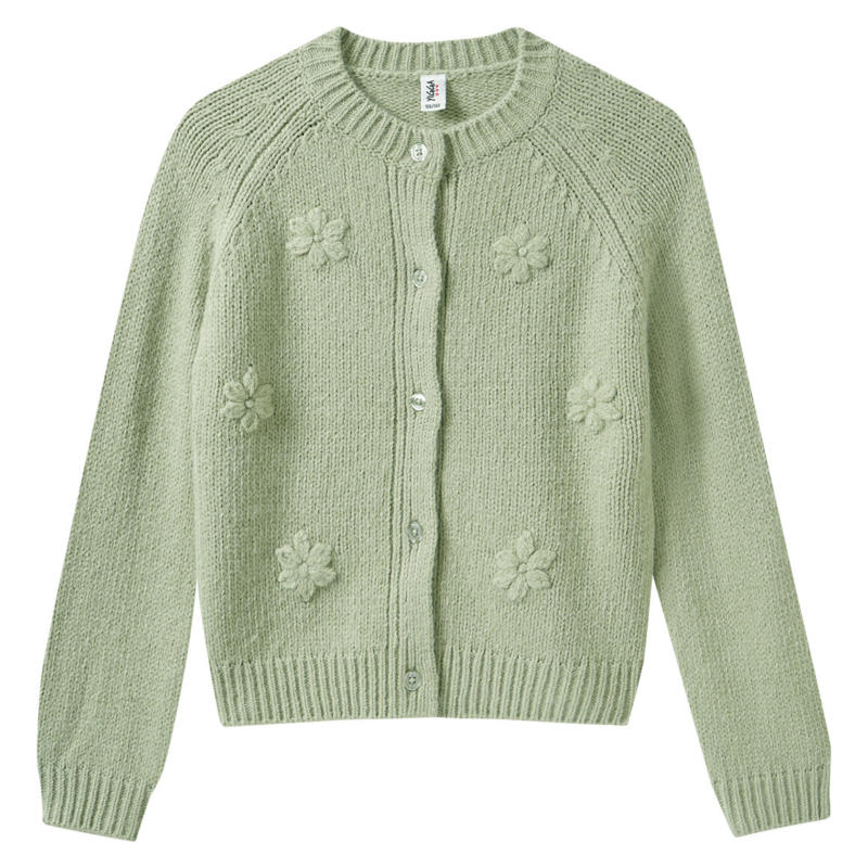 Mädchen Strickjacke