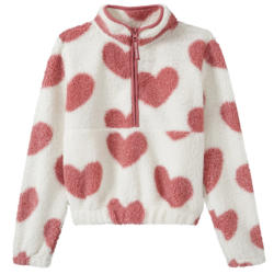 Mädchen Plüsch-Pullover