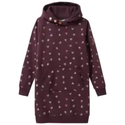 Mädchen Sweatkleid