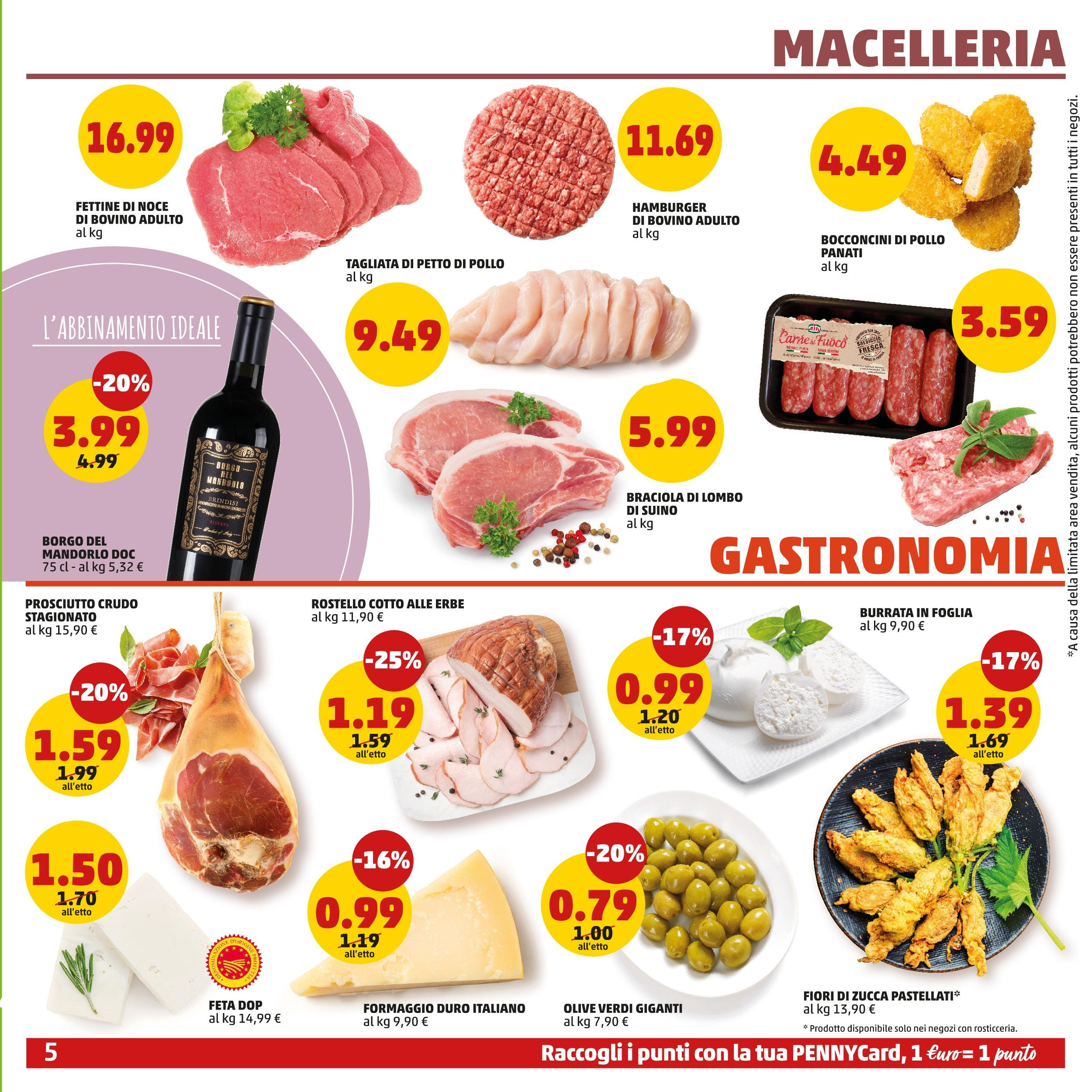Volantino PENNY dal 10/09/2025 anteprima > (PENNY - Dall'11 al 21 settembre) | Pagina: 5 | Prodotti: Prosciutto Crudo, Pollo, Suino, Hamburger