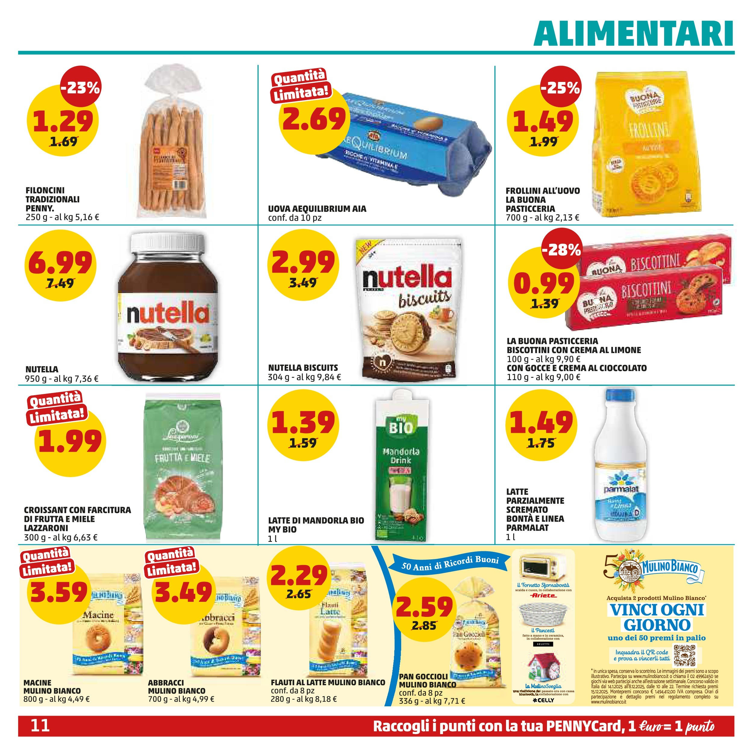 Volantino PENNY dal 10/09/2025 anteprima > (PENNY - Dall'11 al 21 settembre) | Pagina: 11 | Prodotti: Crema, Cioccolato, Sveglia, Croissant