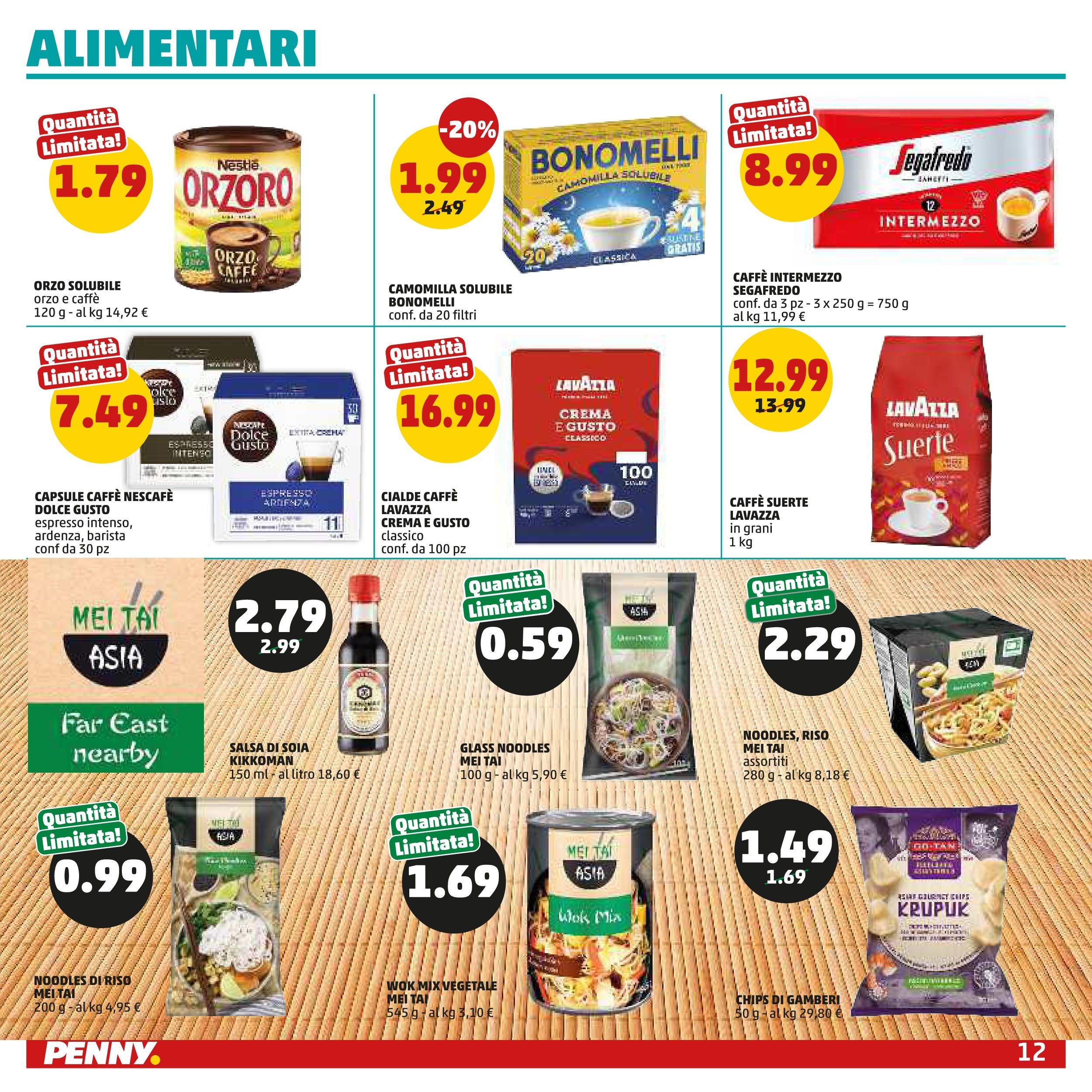 Volantino PENNY dal 10/09/2025 anteprima > (PENNY - Dall'11 al 21 settembre) | Pagina: 12 | Prodotti: Caffè, Riso, Salsa, Lavazza
