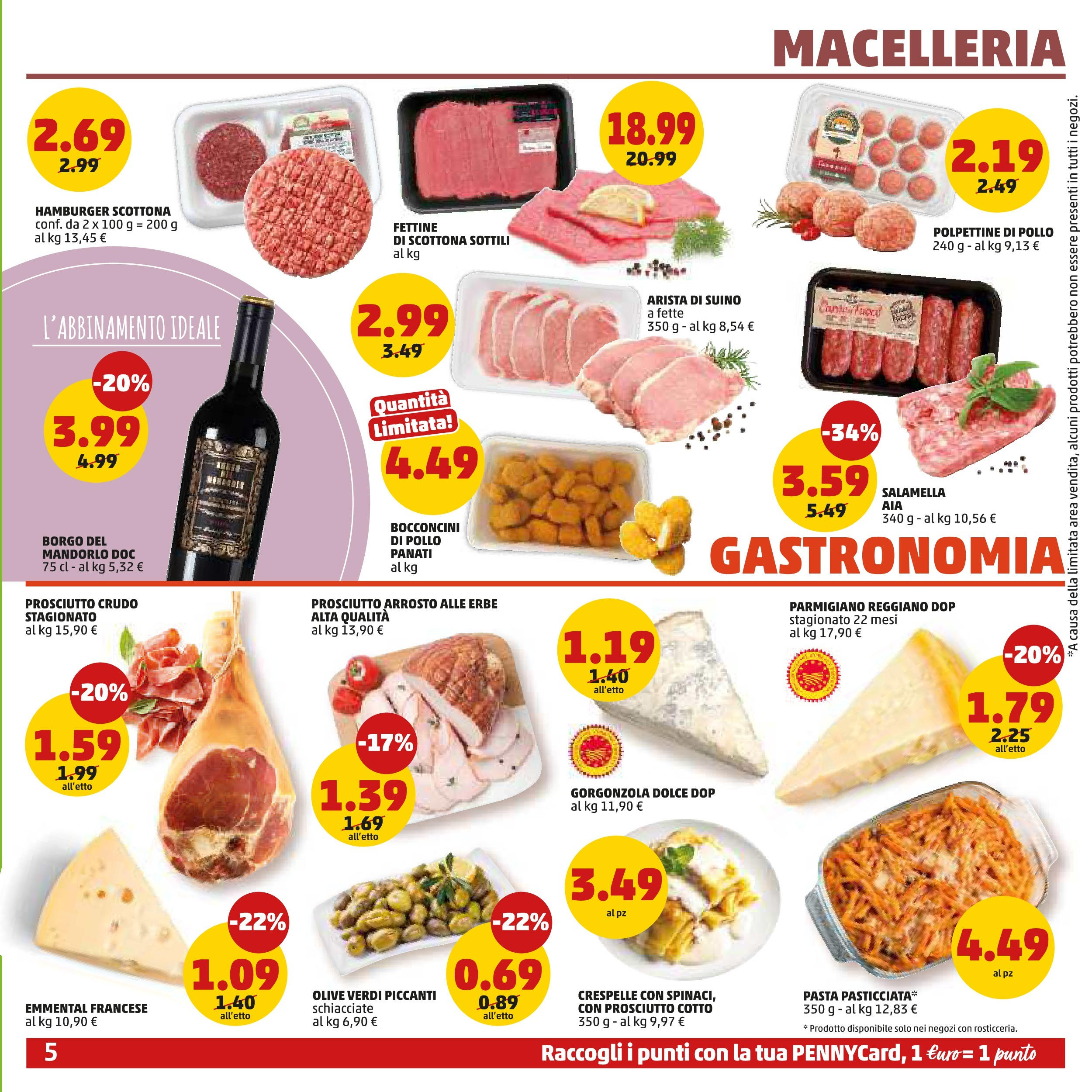 Volantino PENNY dal 10/09/2025 anteprima > (PENNY - Dall'11 al 21 settembre) | Pagina: 5 | Prodotti: Salamella, Suino, Olive, Parmigiano