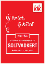 KiK: KiK újság érvényessége 2025.09.10-ig - 2025.09.10 napig