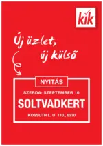 KiK: KiK újság érvényessége 2025.09.10-ig - 2025.09.10 napig