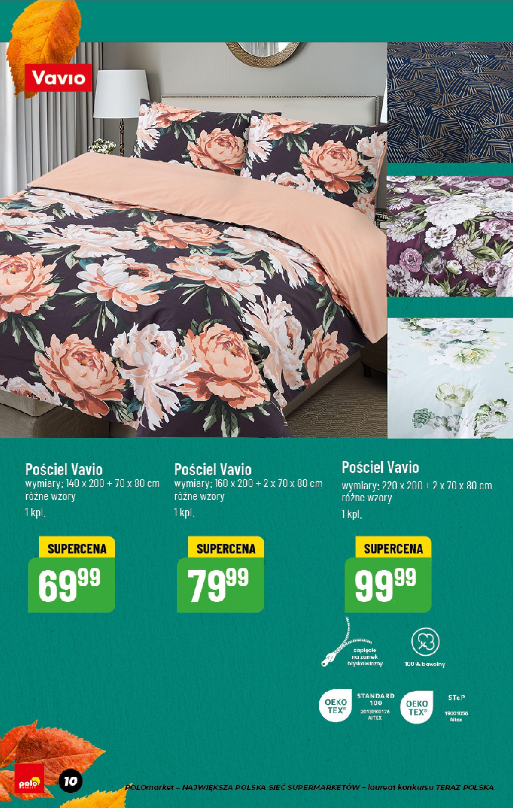 POLOmarket gazetka od jutra (11.09.2025) - Nowa PDF | Strona: 10 | Produkty: Pościel