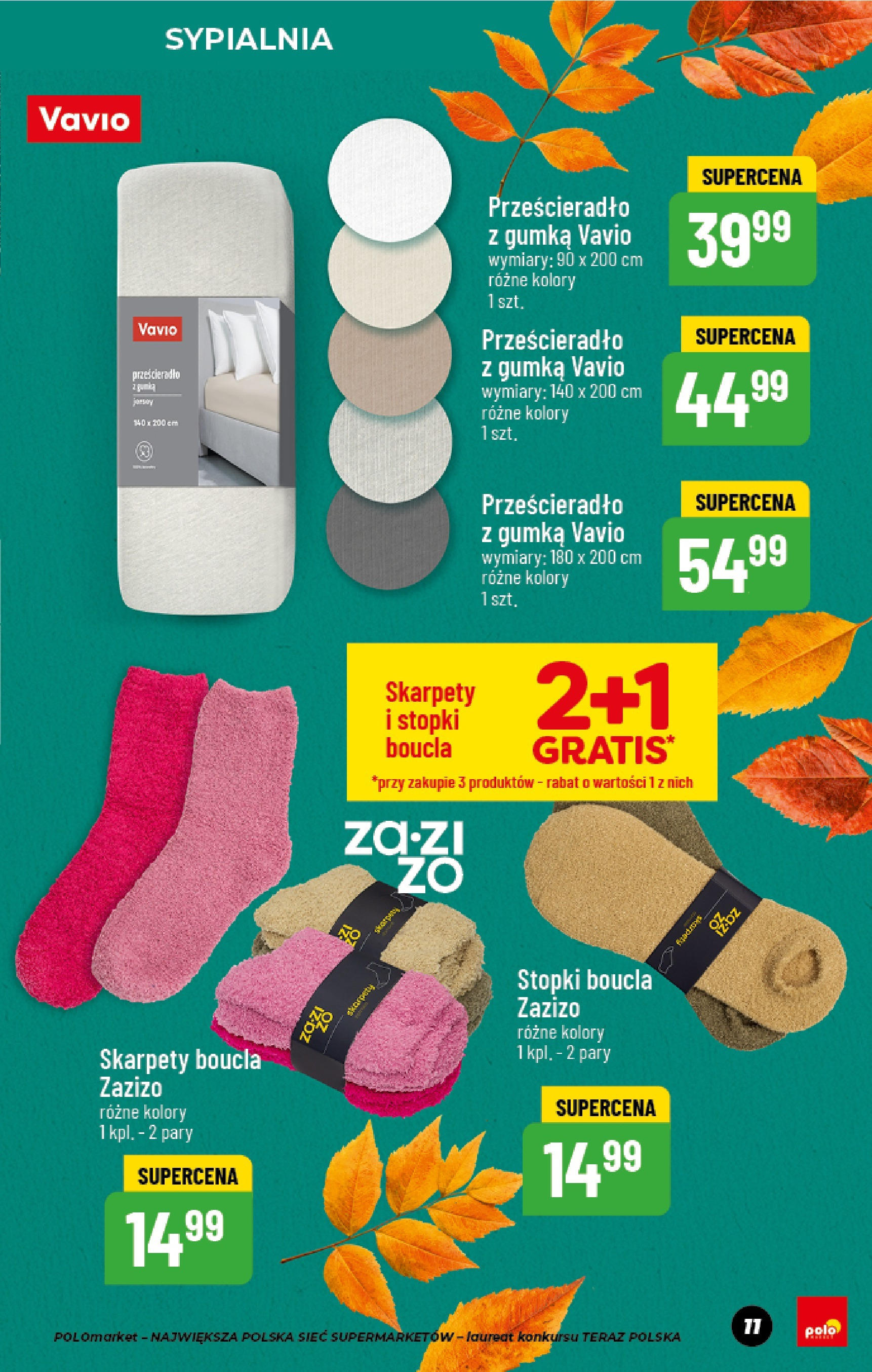POLOmarket gazetka od jutra (11.09.2025) - Nowa PDF | Strona: 11 | Produkty: Skarpety