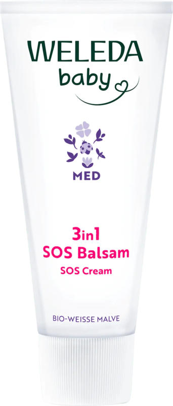 WELEDA baby Baby Hautbalsam Med SOS 3in1 Malve