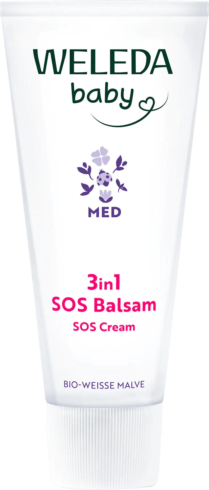 WELEDA baby Baby Hautbalsam Med SOS 3in1 Malve