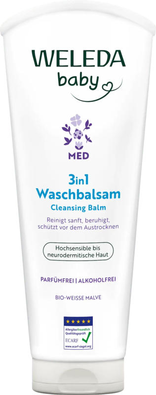 WELEDA baby Waschbalsam Med 3in1 Malve
