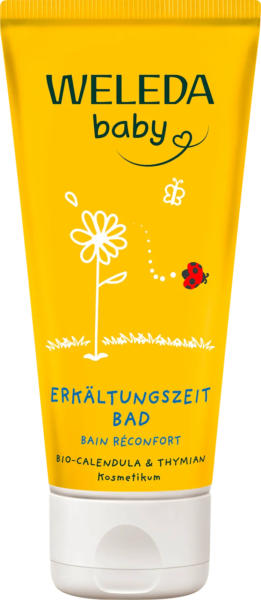WELEDA baby Baby Erkältungszeit Bad Calendula