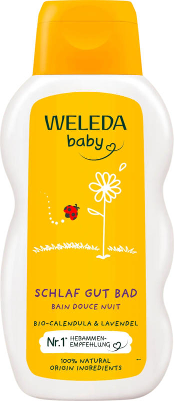 WELEDA baby Babybad Schlaf gut Calendula