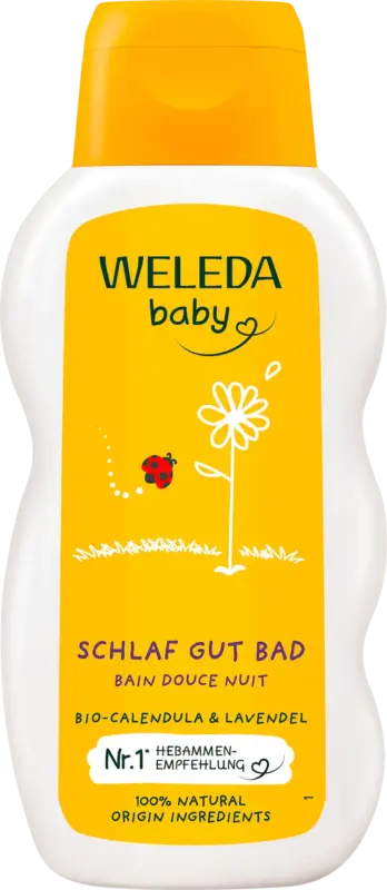 WELEDA baby Babybad Schlaf gut Calendula