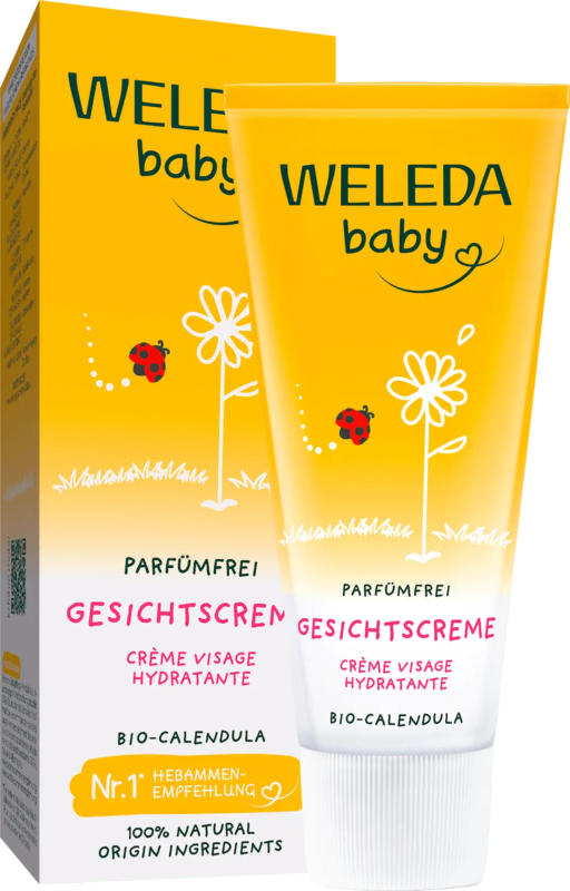 WELEDA baby Baby Gesichtscreme Calendula