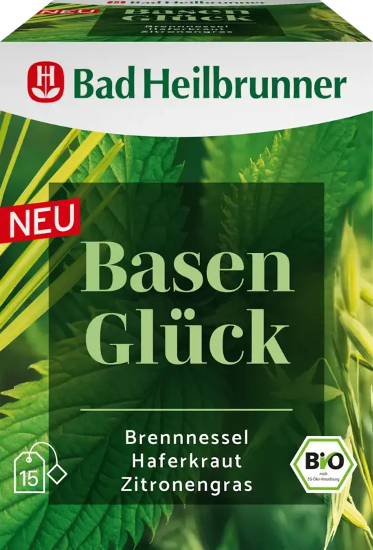 Bad Heilbrunner Kräutertee, Basen Glück (15 Beutel)
