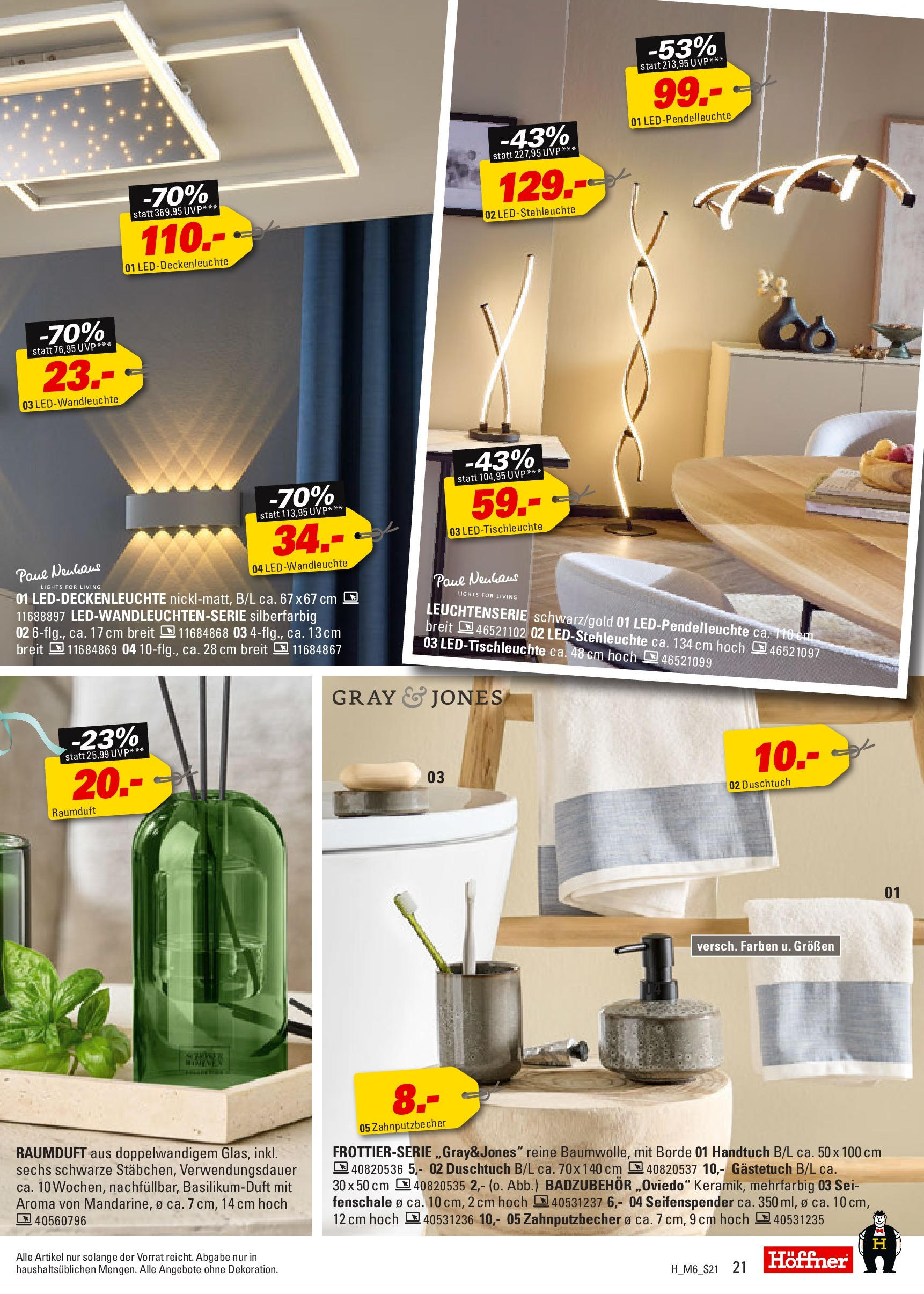 Höffner - Höffner: Möbelangebote (ab 09.09.2025) zum Blättern | Seite: 21 | Produkte: Seifenspender