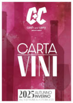 C+C Carta Vini Autunno Inverno 2025 - al 04.10.2025