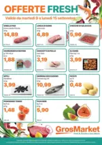GrosMarket Valide da martedì 9 a lunedì 15 settembre - al 15.09.2025