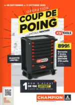 Champion Direct Op&eacute;ration COUP DE POING sp&eacute;ciale rentr&eacute;e 2025 - au 11.10.2025