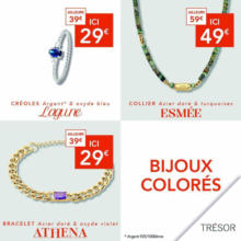 Catalogue Trésor Bijoux