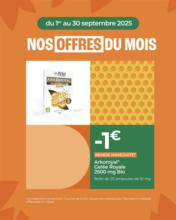 NOS OFFRES DU MOIS