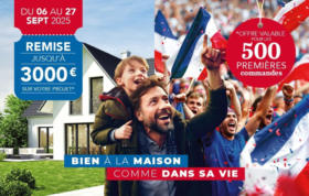 Bénéficiez jusqu’à 3 000 € TTC de remise sur votre projet… Offre réservée aux 500 premières commandes !