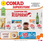 Conad Superstore Campioni del risparmio - al 23.09.2025
