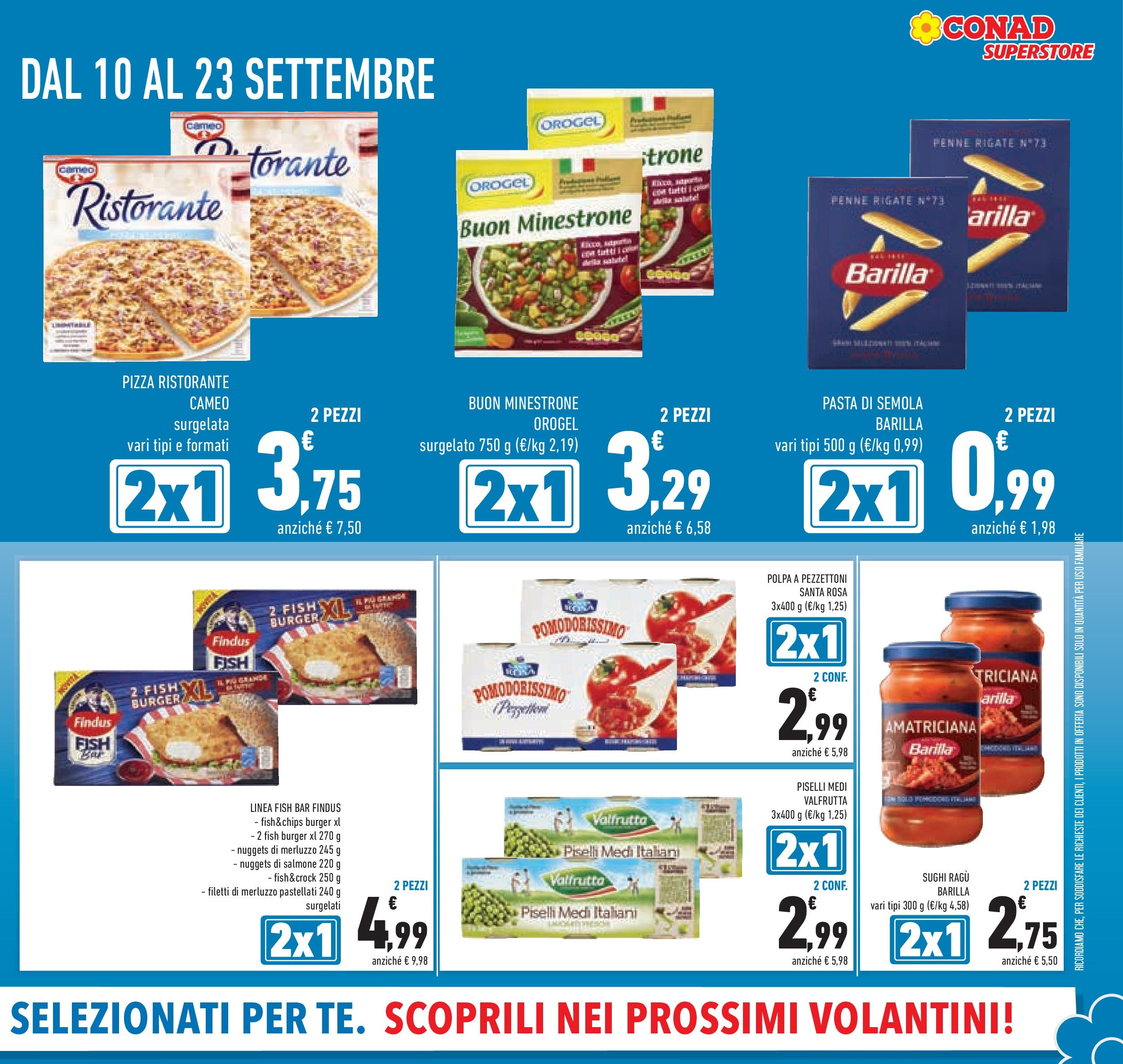 Volantino Conad dal 09/09/2025 β³ | Pagina: 3 | Prodotti: Salmone, Merluzzo, Nuggets, Piselli Volantino Conad dal 09/09/2025 > Anteprima | Pagina: 3 | Prodotti: Salmone, Merluzzo, Nuggets, Piselli