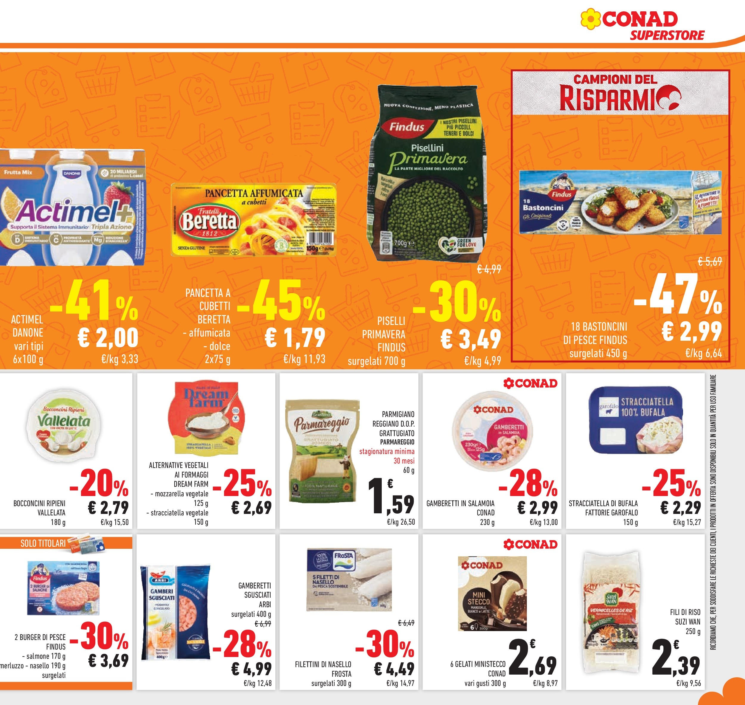 Volantino Conad dal 09/09/2025 β³ | Pagina: 27 | Prodotti: Merluzzo, Frutta, Pesca, Nasello Volantino Conad dal 09/09/2025 > Anteprima | Pagina: 27 | Prodotti: Merluzzo, Frutta, Pesca, Nasello