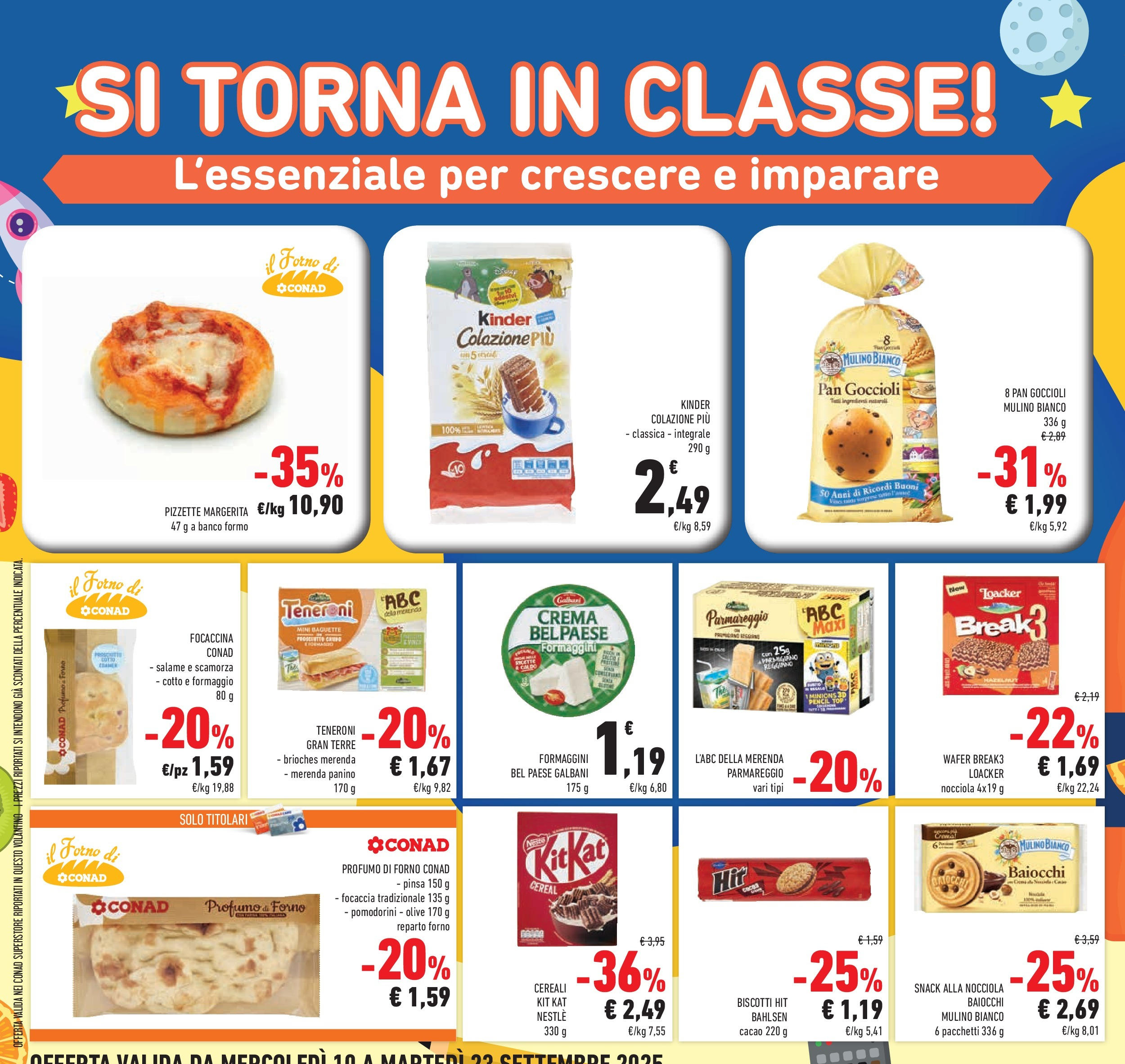 Volantino Conad dal 09/09/2025 β³ | Pagina: 30 | Prodotti: Pomodorini, Salame, Cereali, Forno Volantino Conad dal 09/09/2025 > Anteprima | Pagina: 30 | Prodotti: Pomodorini, Salame, Cereali, Forno