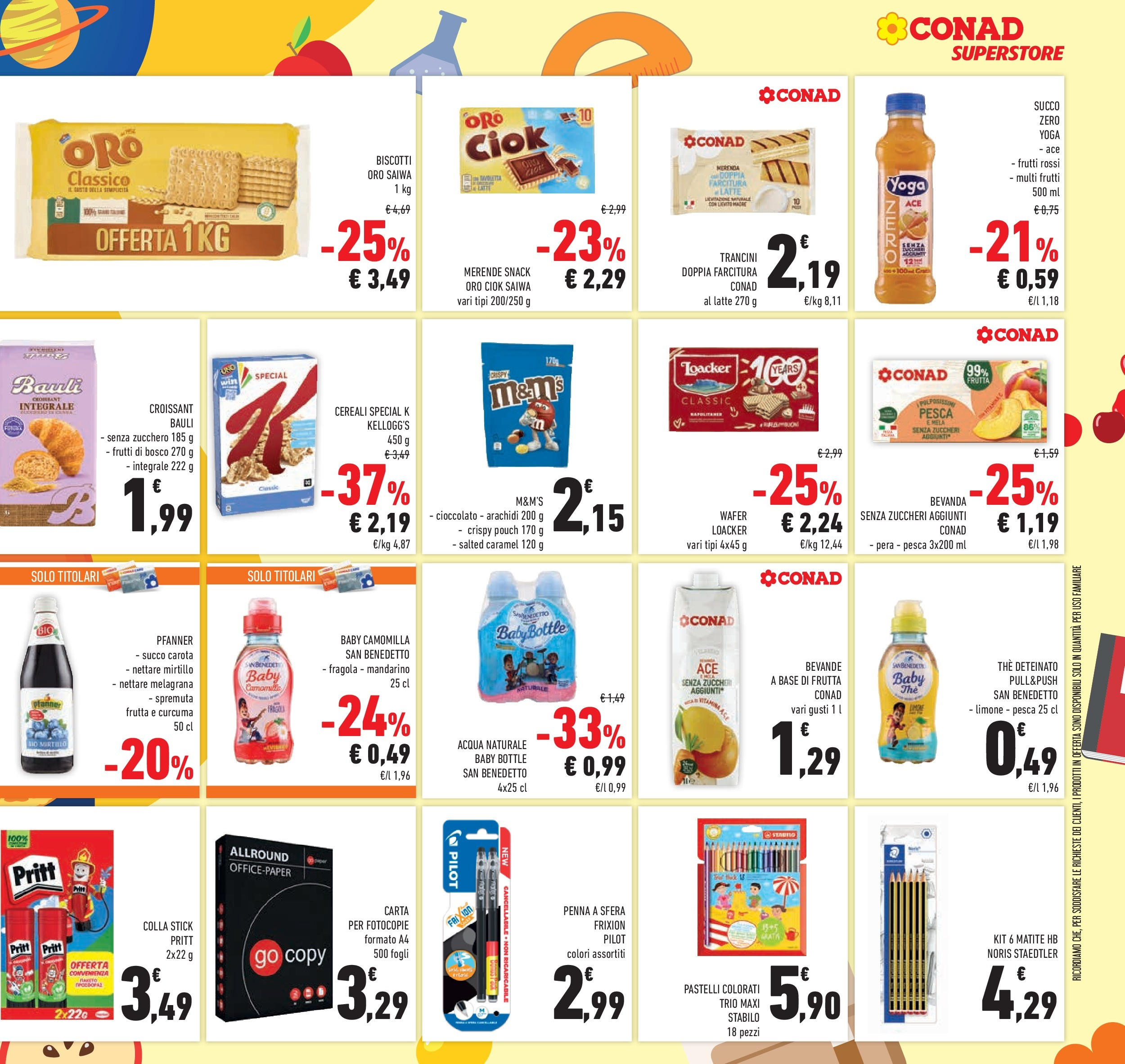 Volantino Conad dal 09/09/2025 β³ | Pagina: 31 | Prodotti: Carota, Biscotti, Acqua, The Volantino Conad dal 09/09/2025 > Anteprima | Pagina: 31 | Prodotti: Carota, Biscotti, Acqua, The