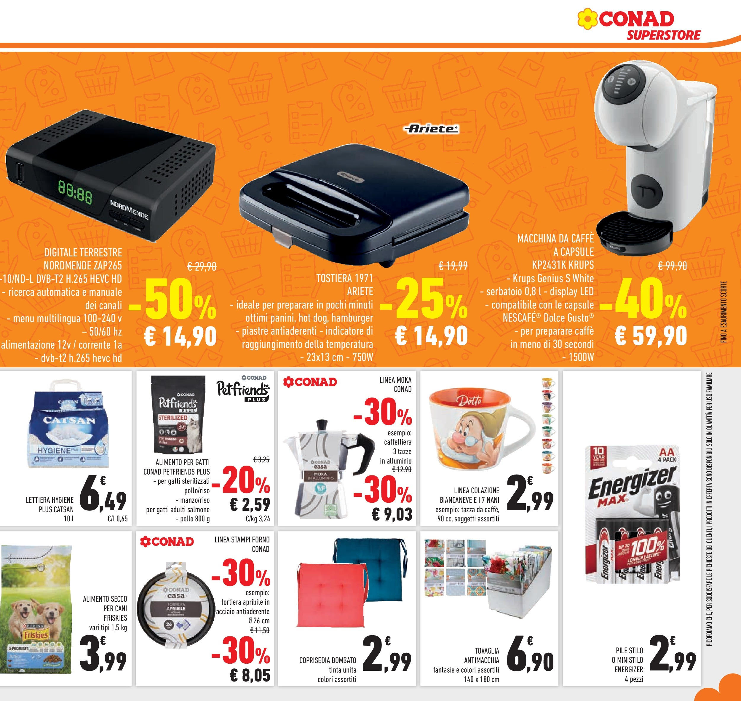Volantino Conad dal 09/09/2025 β³ | Pagina: 37 | Prodotti: Pile, Macchina da caffe, Caffettiera, Alluminio Volantino Conad dal 09/09/2025 > Anteprima | Pagina: 37 | Prodotti: Pile, Macchina da caffe, Caffettiera, Alluminio