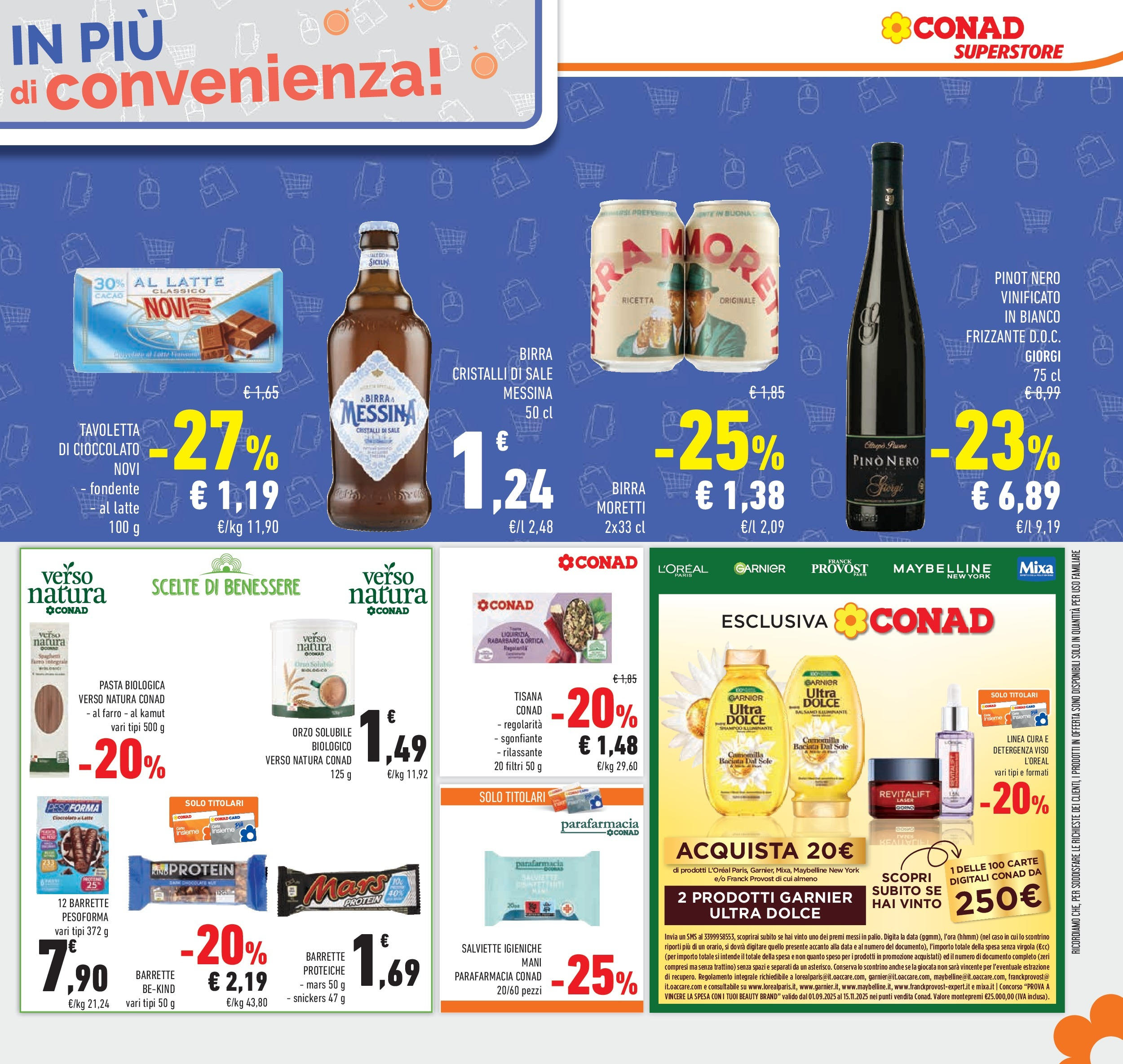 Volantino Conad dal 09/09/2025 β³ | Pagina: 41 | Prodotti: Birra, Birra Moretti, Data, Farro Volantino Conad dal 09/09/2025 > Anteprima | Pagina: 41 | Prodotti: Birra, Birra Moretti, Data, Farro