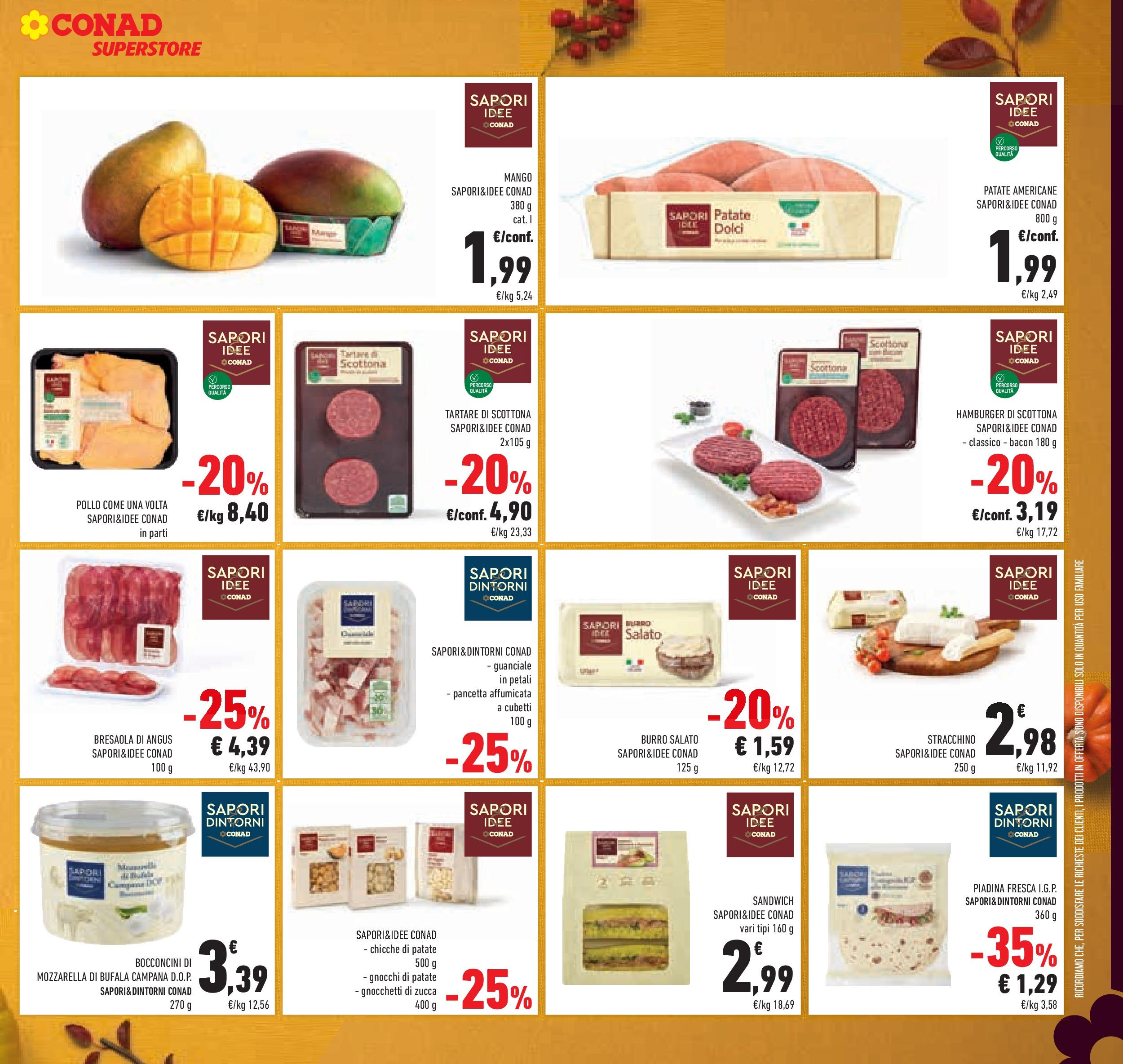 Volantino Conad dal 09/09/2025 β³ | Pagina: 31 | Prodotti: Bresaola, Mango, Burro, Piadina Volantino Conad dal 09/09/2025 > Anteprima | Pagina: 31 | Prodotti: Bresaola, Mango, Burro, Piadina