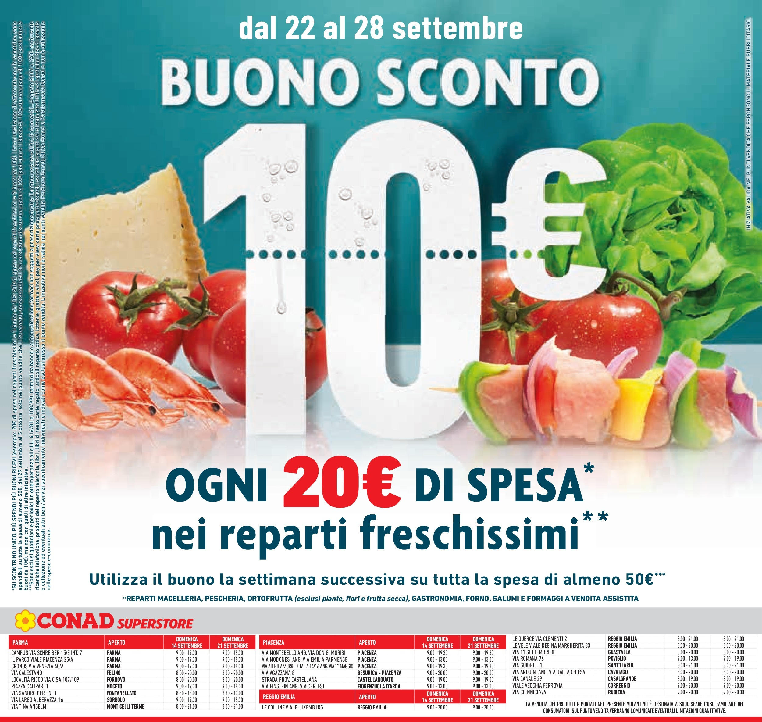 Volantino Conad dal 09/09/2025 β³ | Pagina: 40 | Prodotti: Frutta Volantino Conad dal 09/09/2025 > Anteprima | Pagina: 40 | Prodotti: Frutta