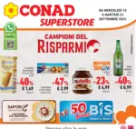 Conad Superstore Campioni del risparmio - al 23.09.2025