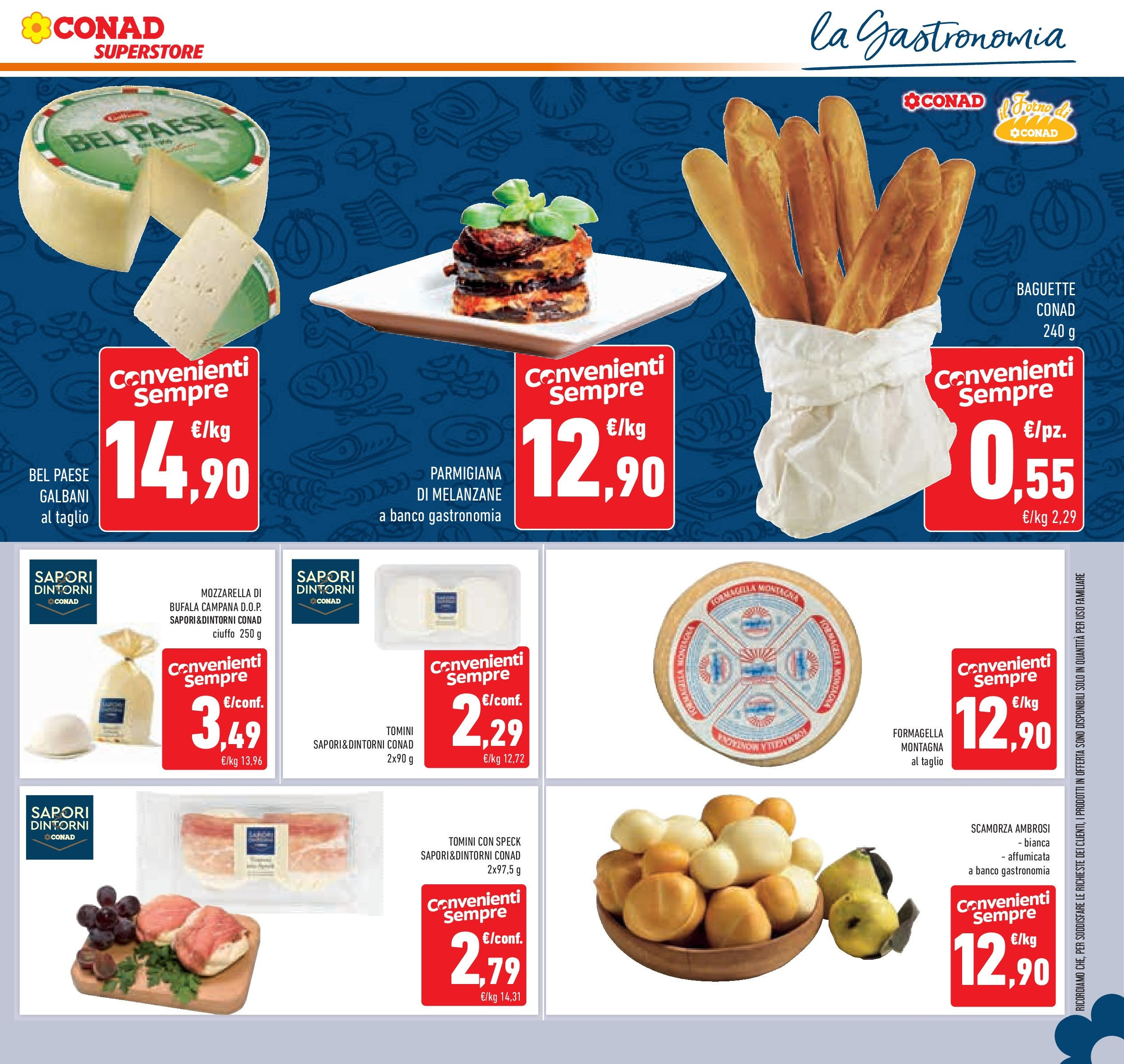Volantino Conad dal 09/09/2025 β³ | Pagina: 17 | Prodotti: Speck, Mozzarella, Melanzane Volantino Conad dal 09/09/2025 > Anteprima | Pagina: 17 | Prodotti: Speck, Mozzarella, Melanzane