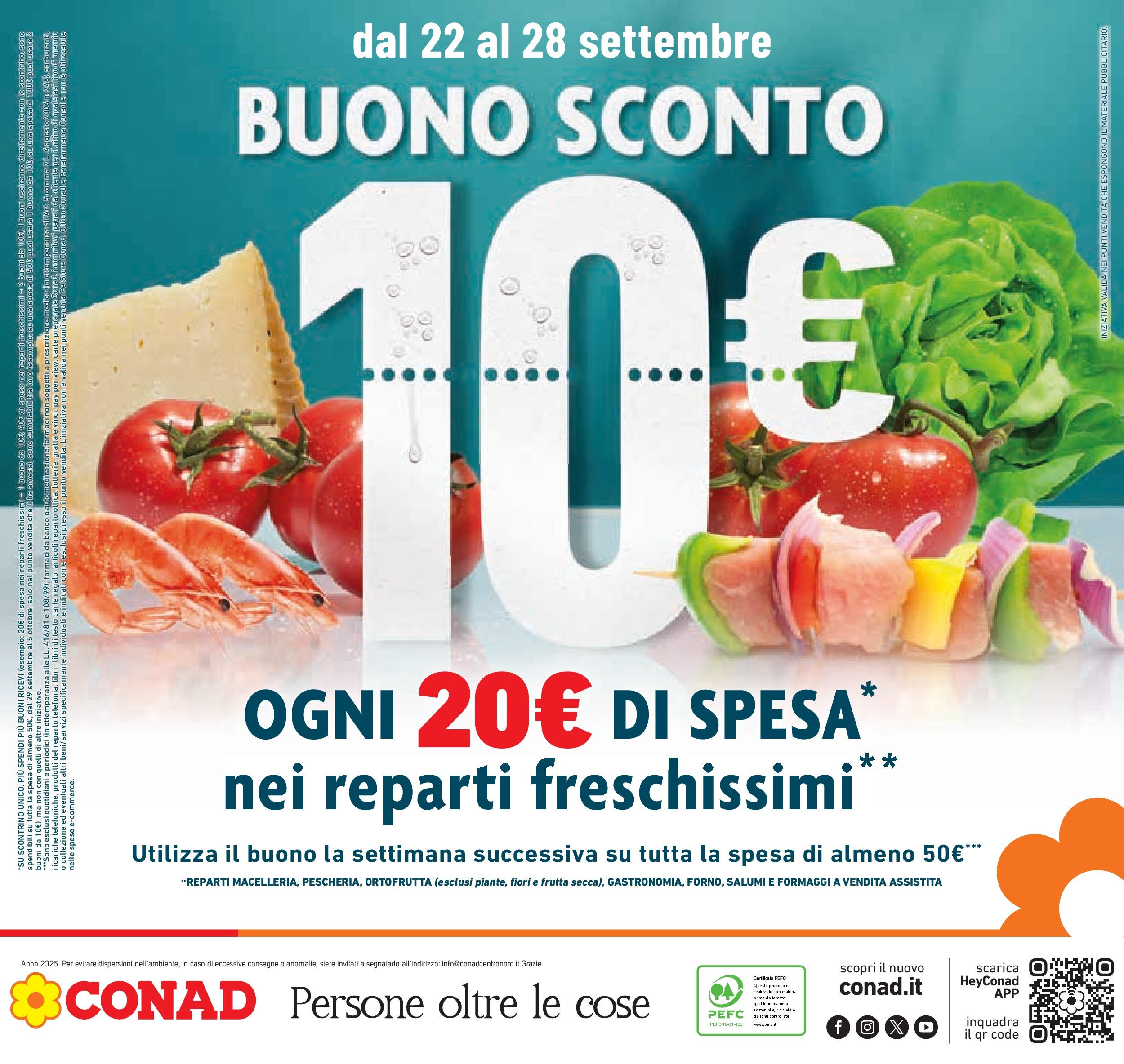Volantino Conad dal 09/09/2025 β³ | Pagina: 50 | Prodotti: Frutta Volantino Conad dal 09/09/2025 > Anteprima | Pagina: 50 | Prodotti: Frutta