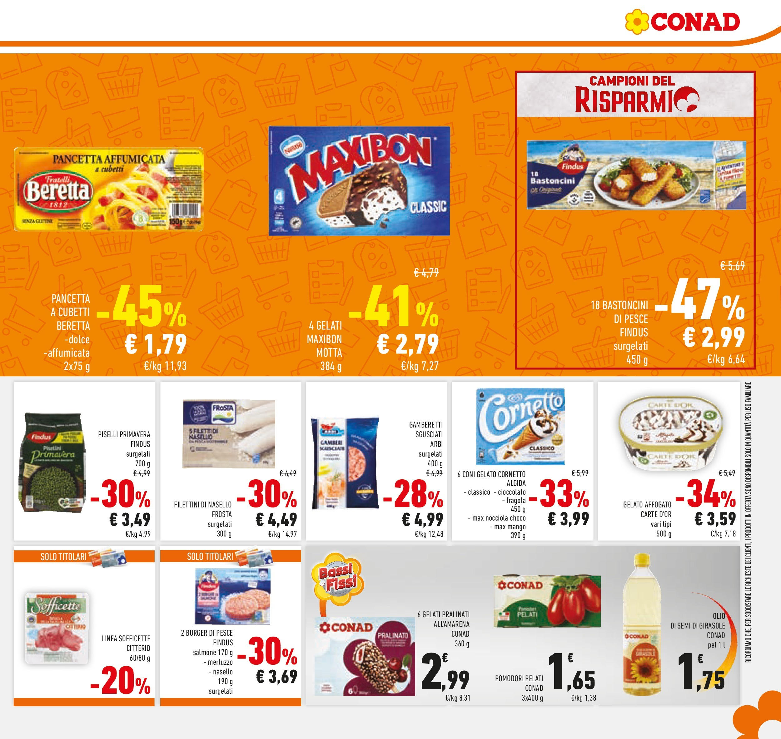 Volantino Conad dal 09/09/2025 โณ | Pagina: 7 | Prodotti: Salmone, Merluzzo, Pomodori, Gamberetti Volantino Conad dal 09/09/2025 > Anteprima | Pagina: 7 | Prodotti: Salmone, Merluzzo, Pomodori, Gamberetti