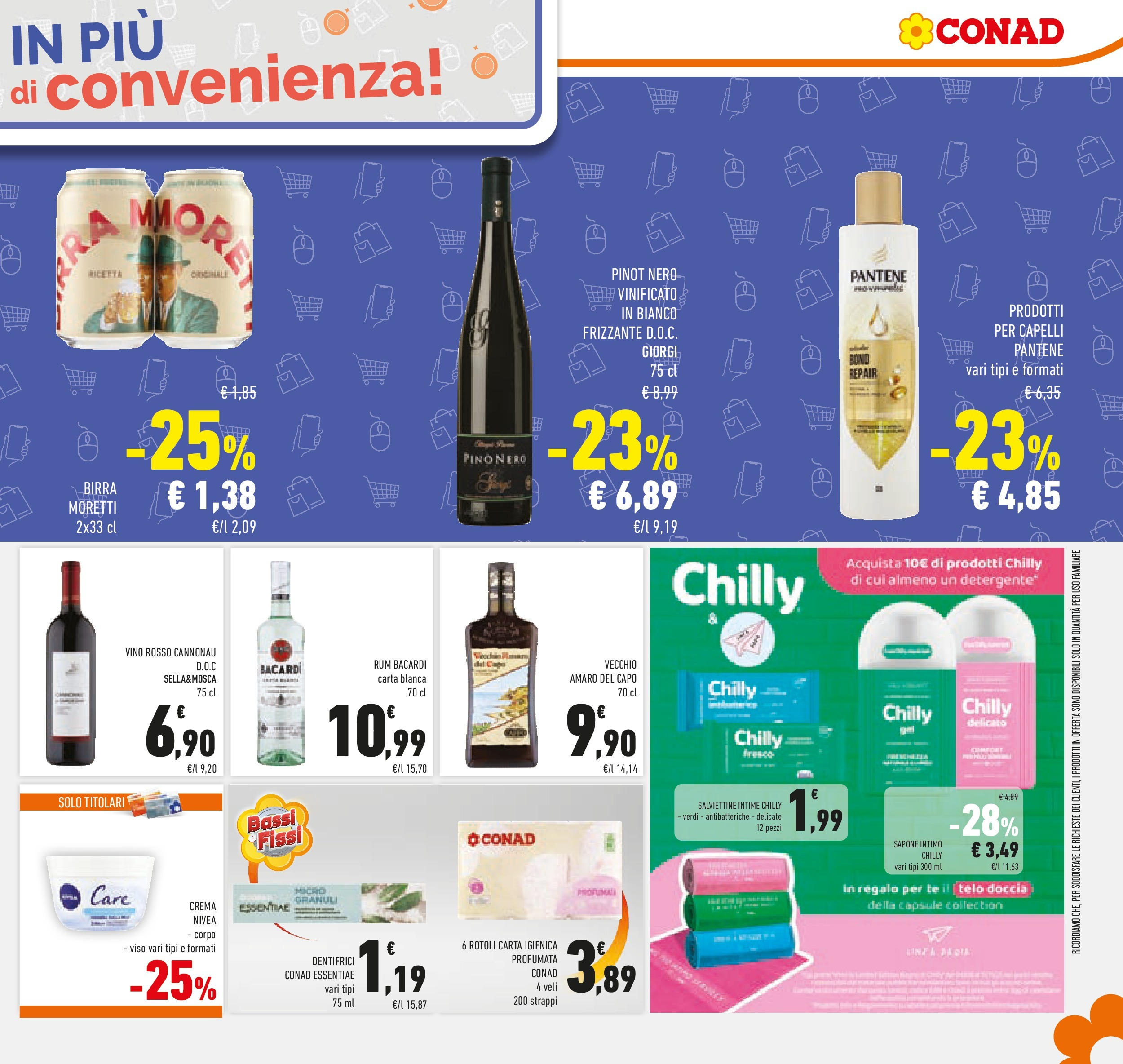 Volantino Conad dal 09/09/2025 โณ | Pagina: 17 | Prodotti: Carta igienica, Sapone, Birra, Vino Volantino Conad dal 09/09/2025 > Anteprima | Pagina: 17 | Prodotti: Carta igienica, Sapone, Birra, Vino