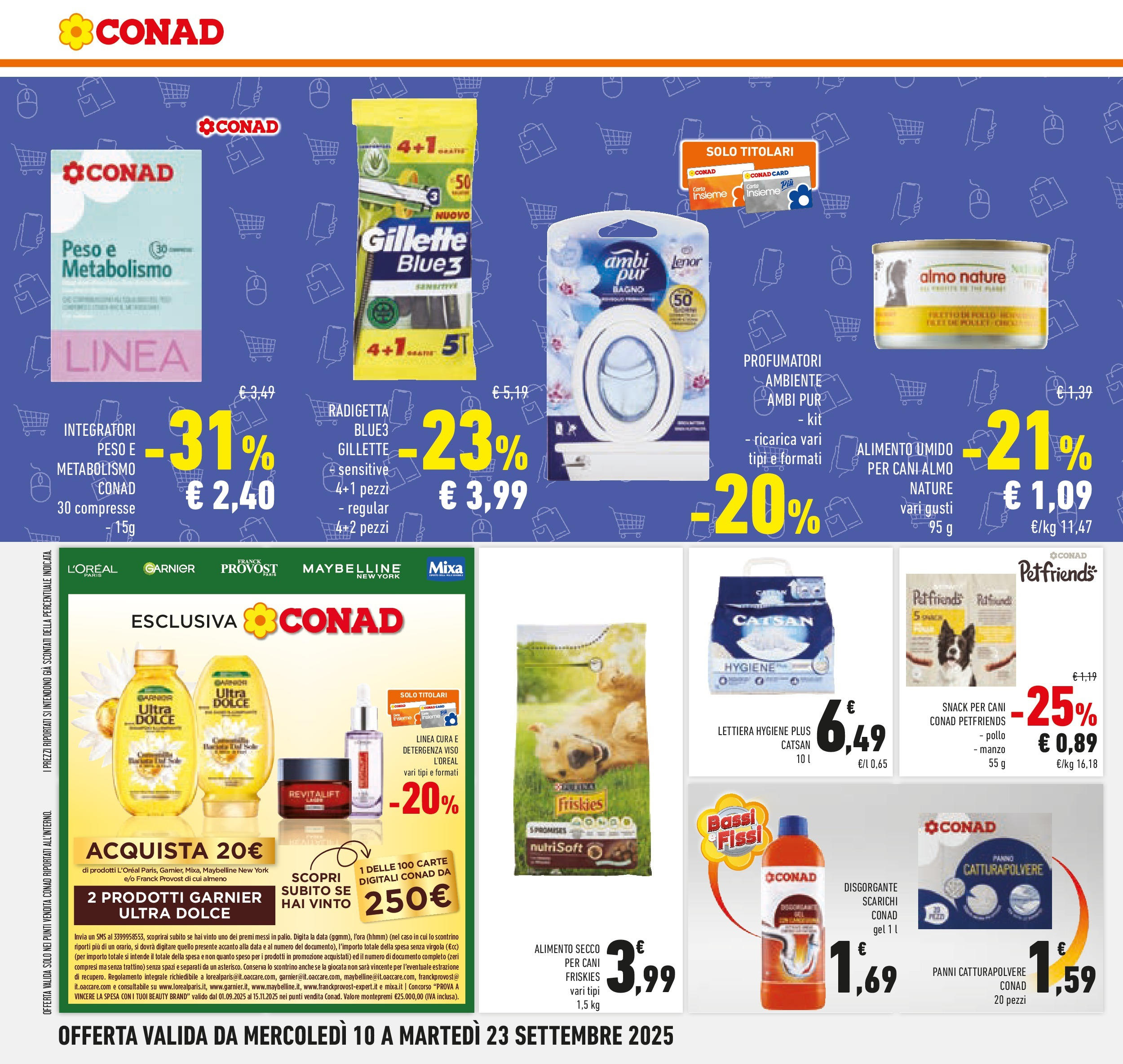 Volantino Conad dal 09/09/2025 โณ | Pagina: 18 | Prodotti: Pollo, Manzo, Data, Bagno Volantino Conad dal 09/09/2025 > Anteprima | Pagina: 18 | Prodotti: Pollo, Manzo, Data, Bagno