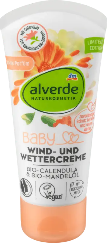 alverde BABY Baby Wind- und Wettercreme