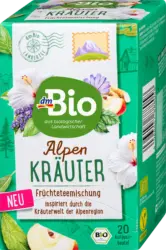 dmBio Kräutertee, Alpenkräuter (20 Beutel)