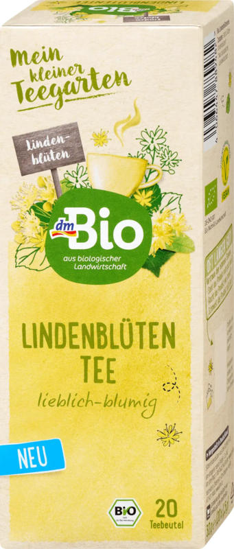 dmBio Kräutertee, Lindenblüten (20 Beutel)