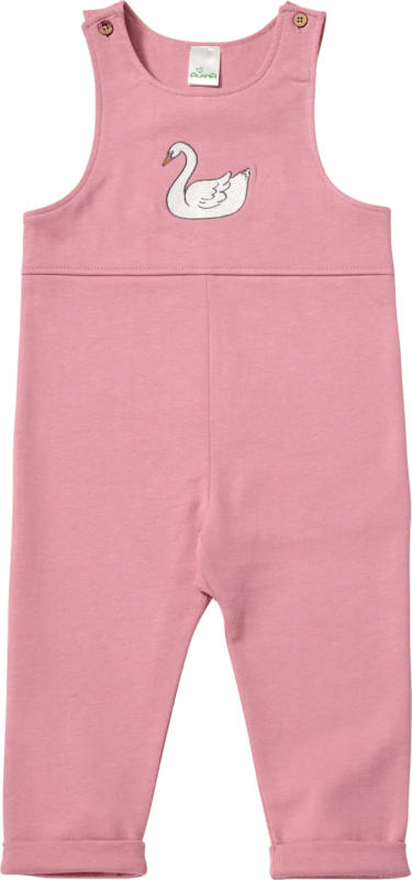 ALANA Overall mit Schwan-Motiv, rosa, Gr. 86