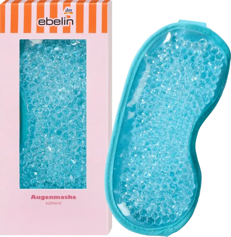 ebelin Augenmaske mit Gelperlen My happy place